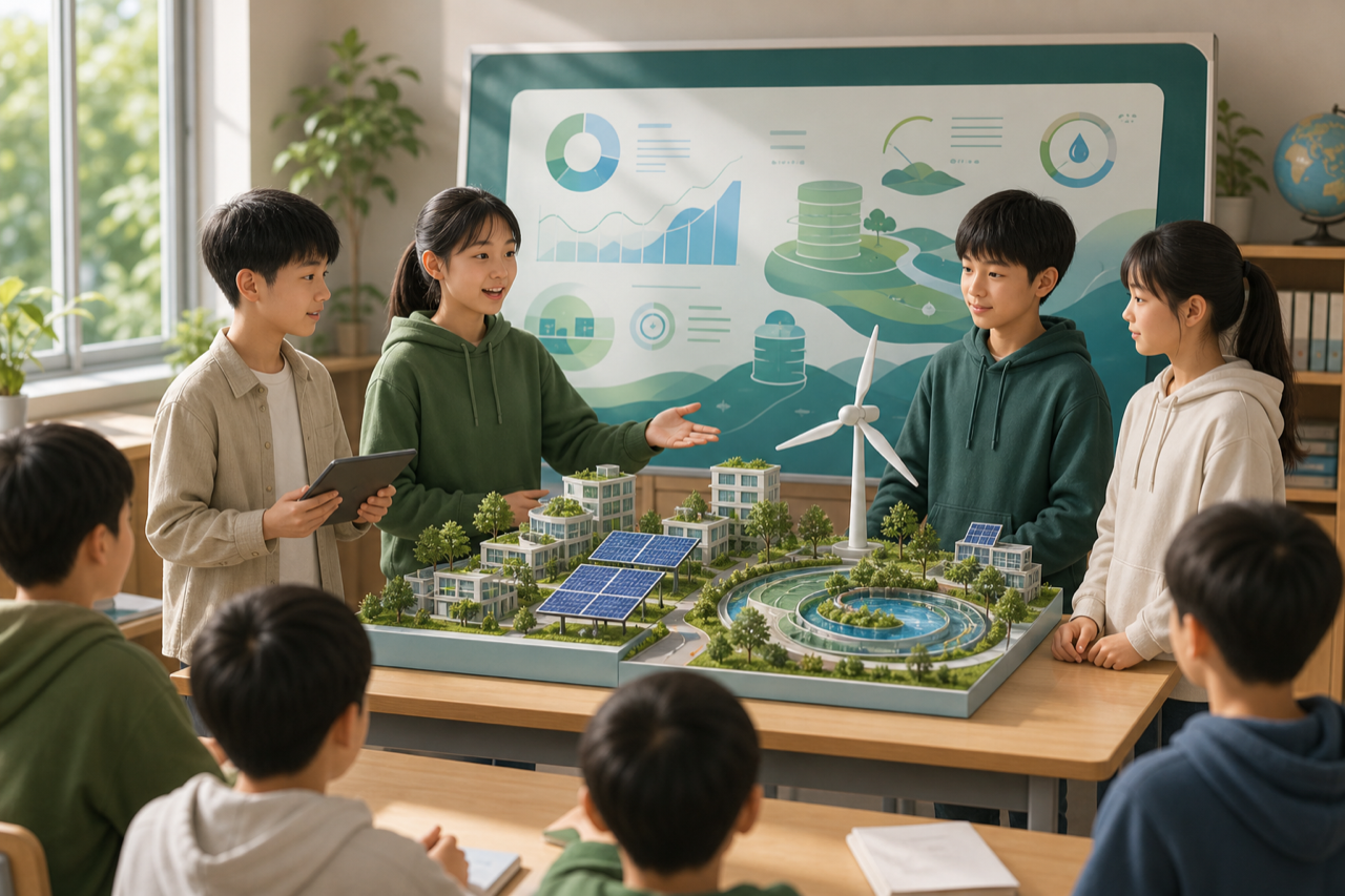 交流反思:可持续地球课程场景