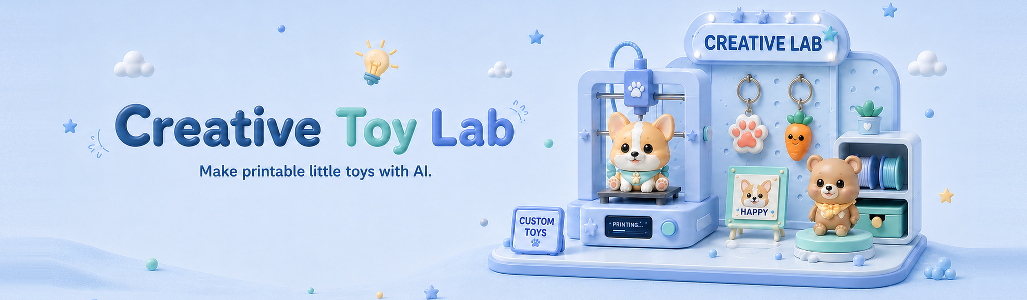 Toy lab hero
