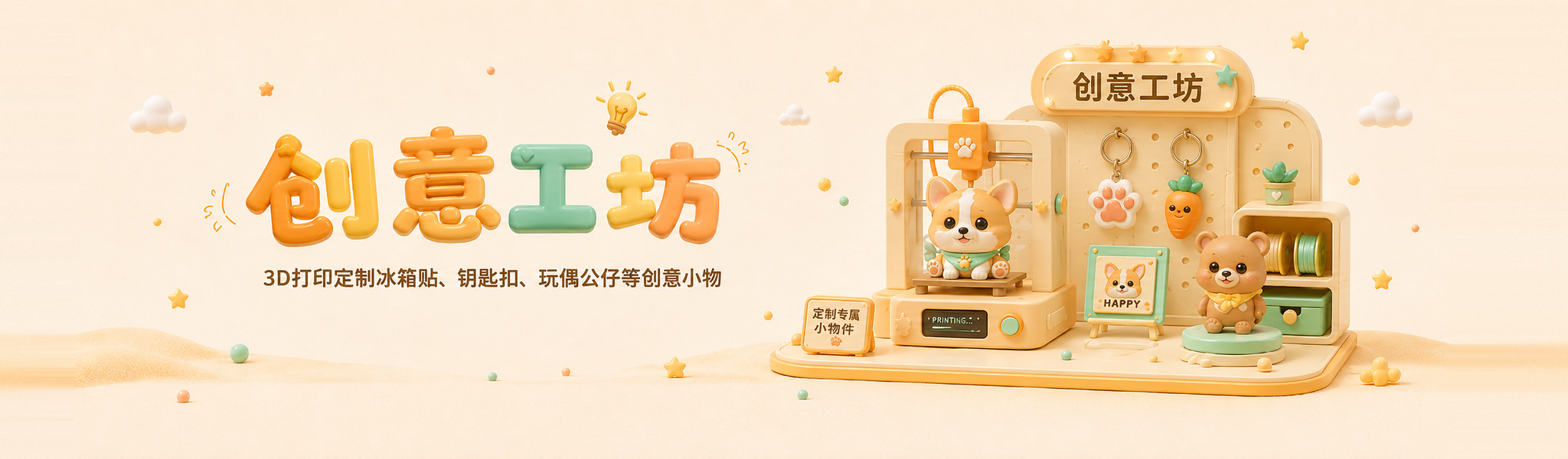 玩具工坊主视觉