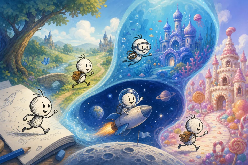 Storytelling and adventure (image)