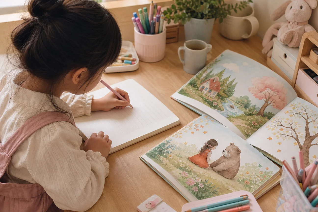 Write the story(image)