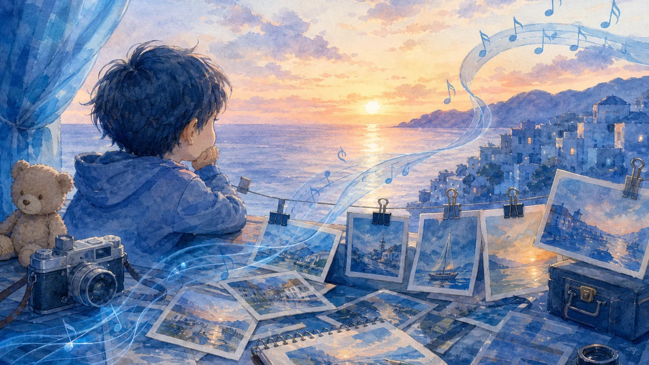 Trip diaries, told in gentle melody