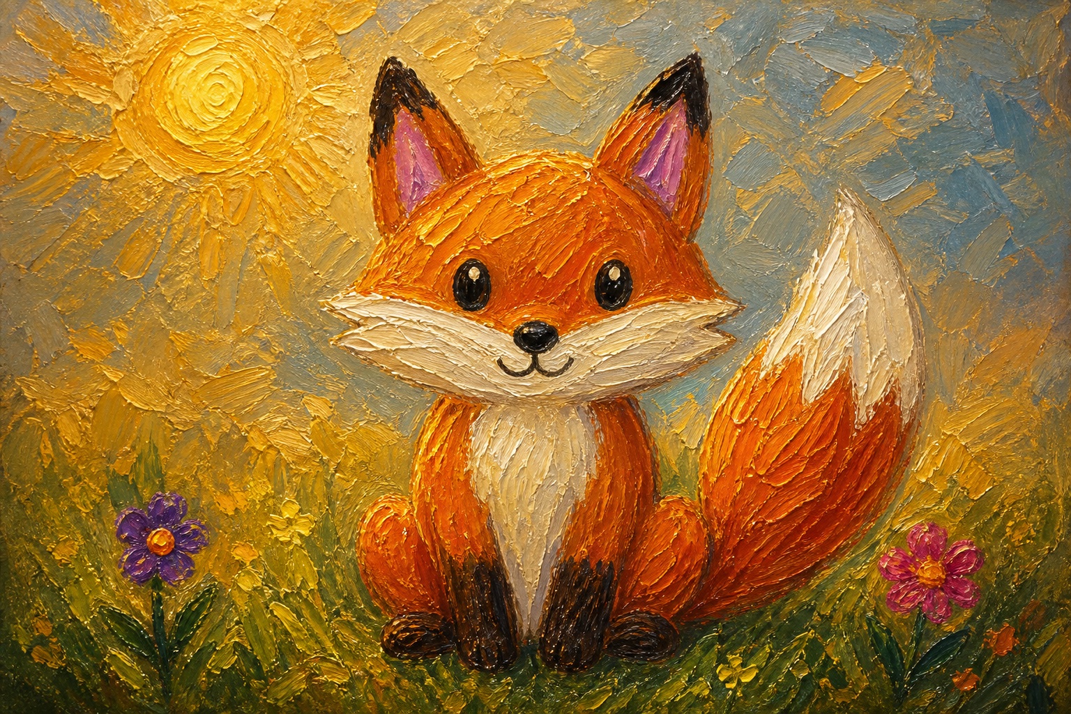 油画