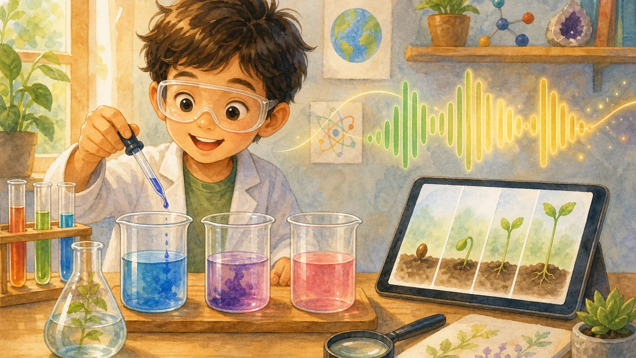 科学实验,配上好奇的节拍