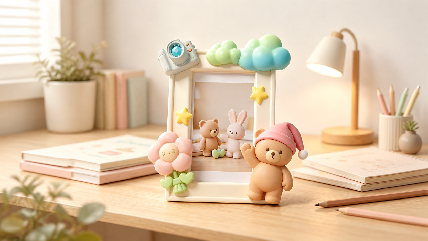 Desktop small photo frame