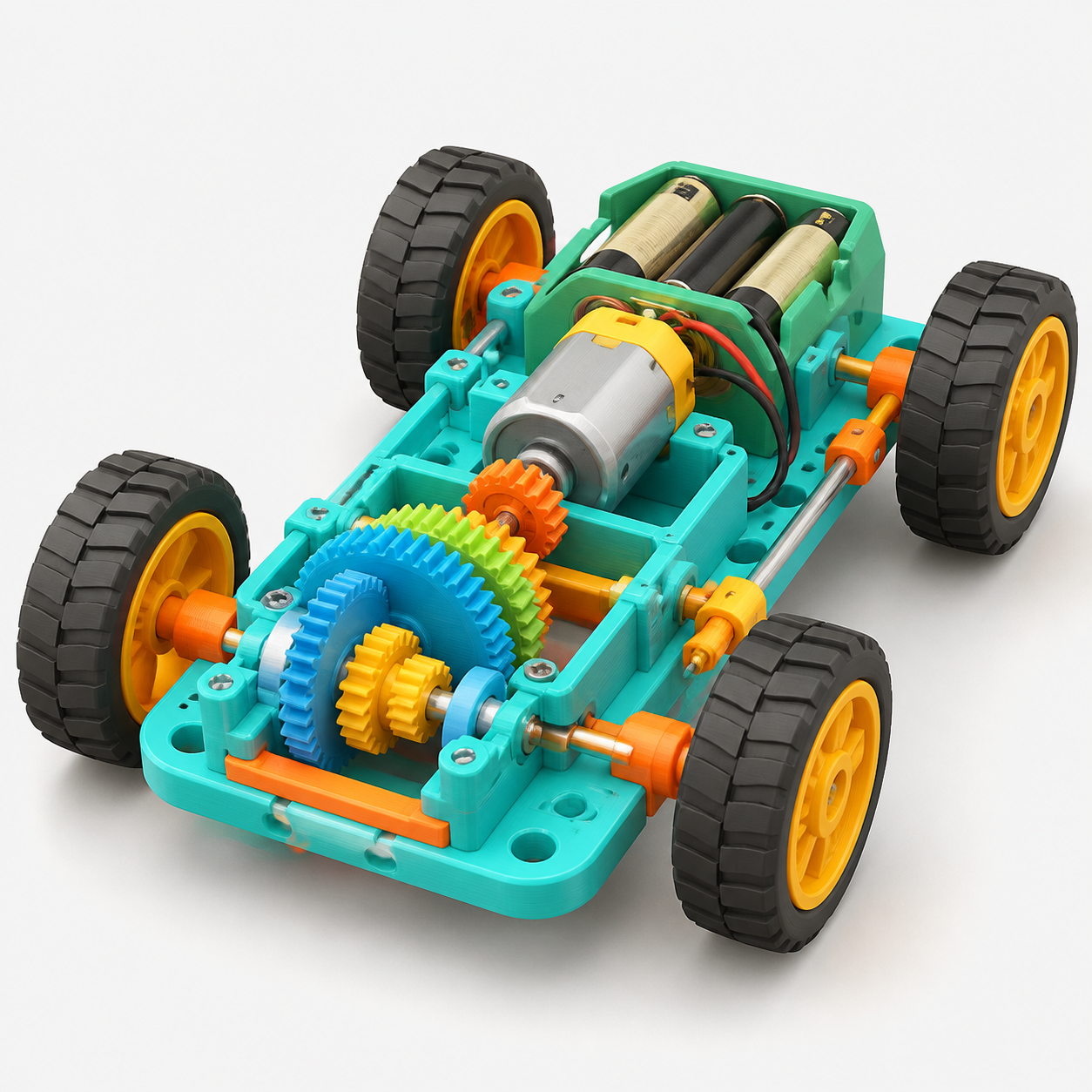 Powered Mechanical Car course-pack cover