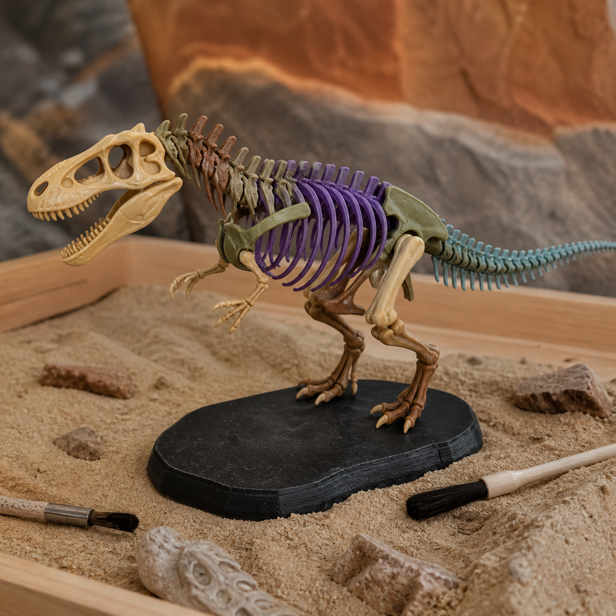 Dinosaur skeleton