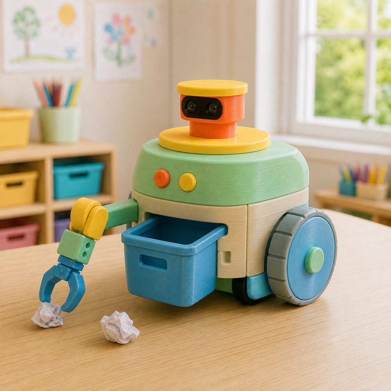 Environmentally friendly robots