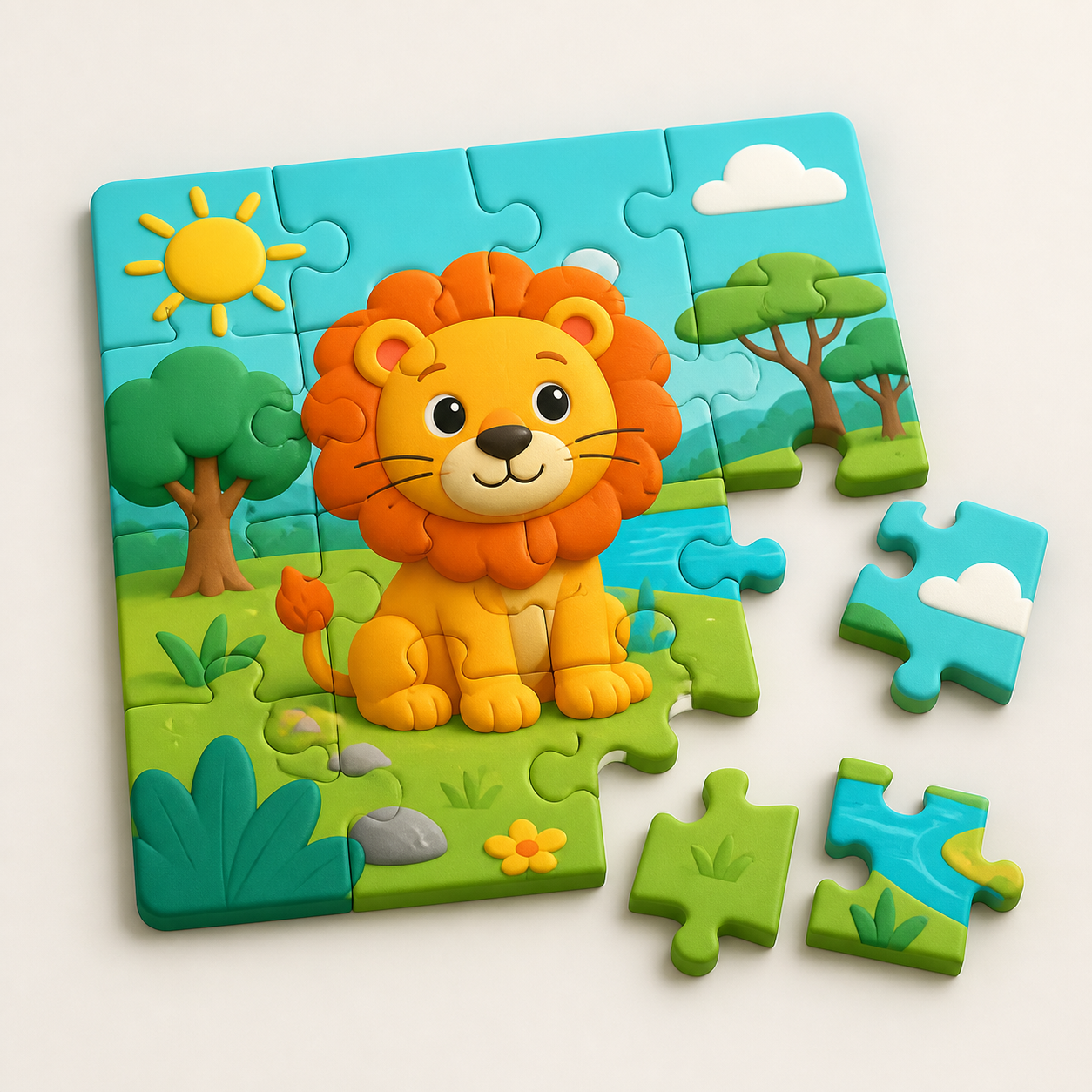 Puzzle course-pack cover