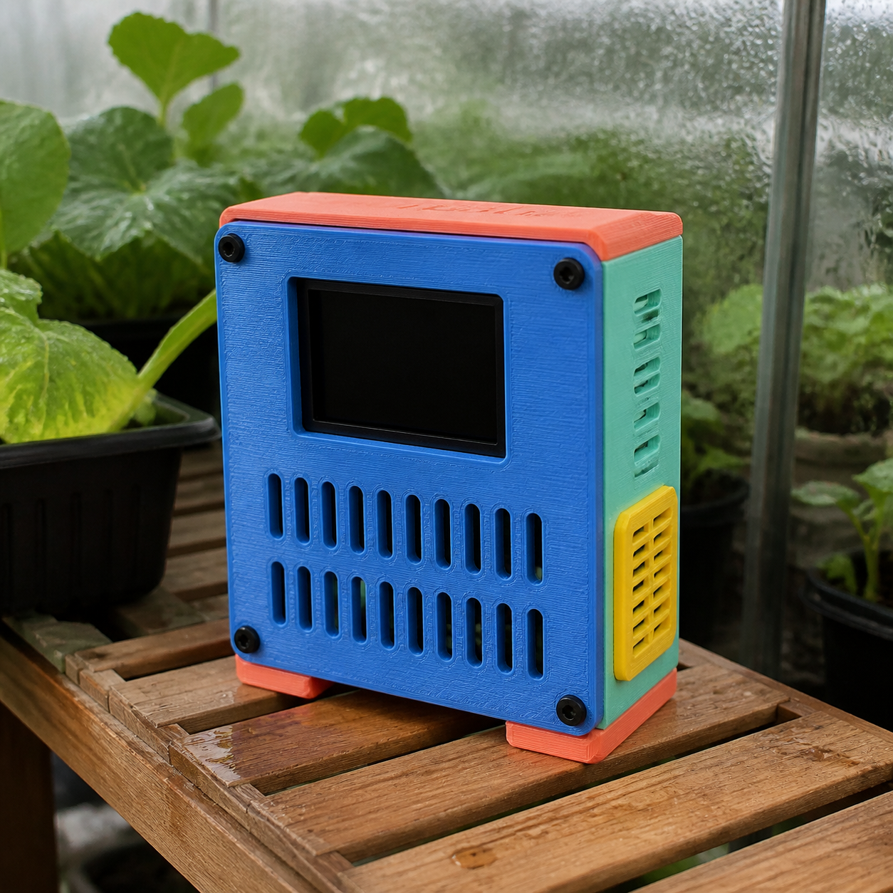 Temperature and humidity box