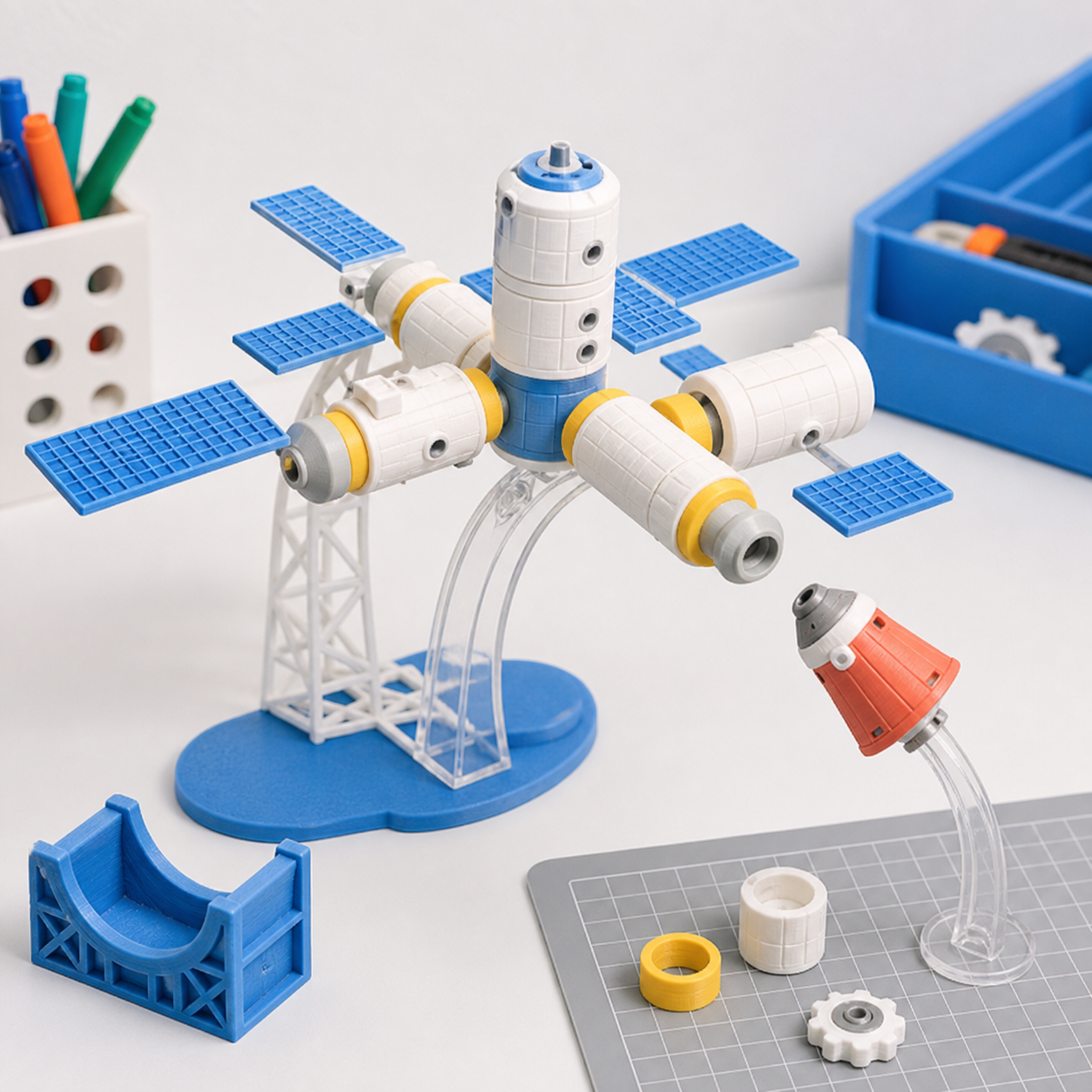 Space Station course-pack cover