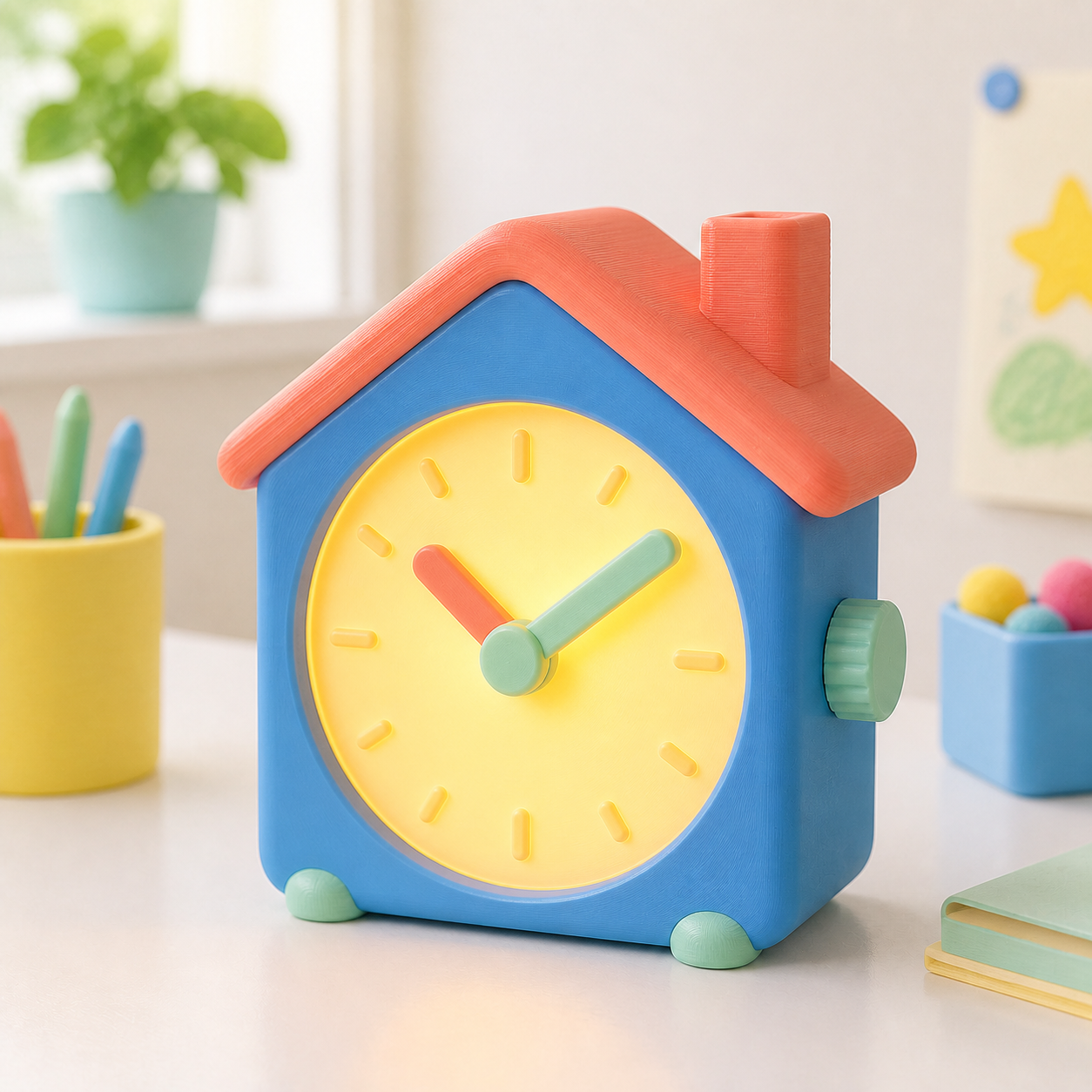 Clock Night Light