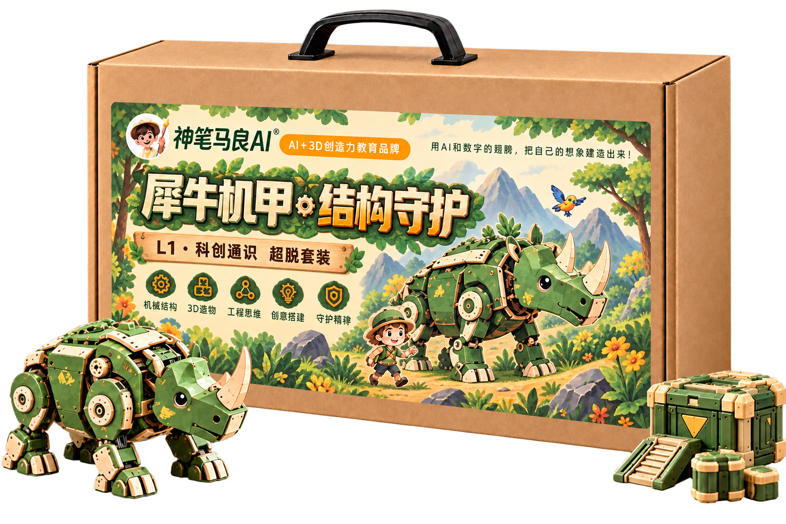 犀牛机甲·结构守护
